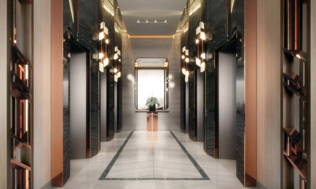 Damac Hills - Radisson Dubai lobby