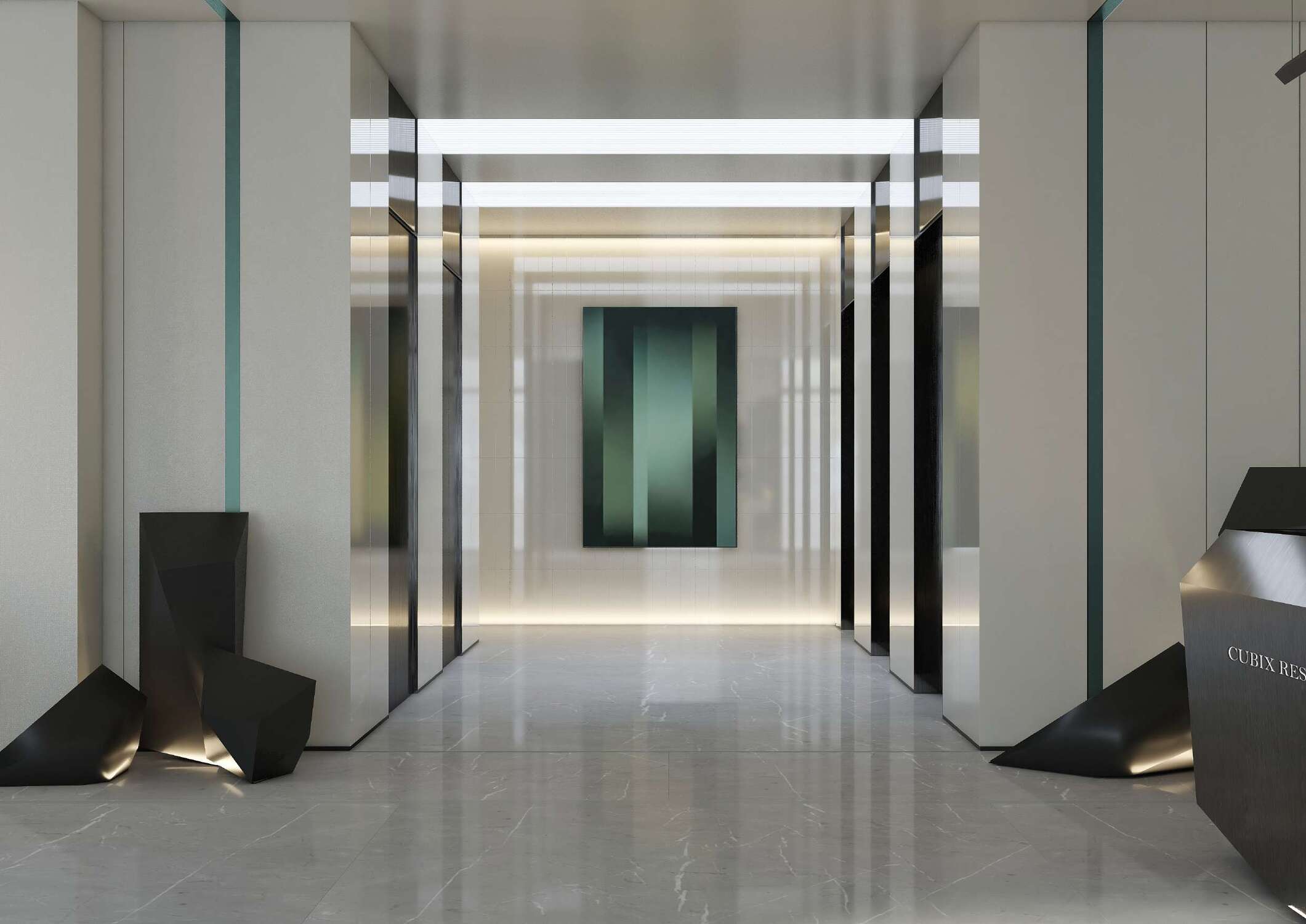 Cubix Residences lobby