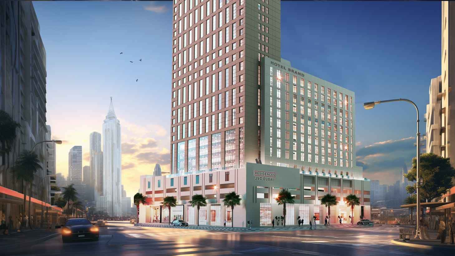Marriott Residences JVC architecture