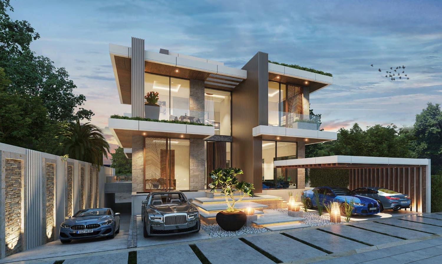 Damac Hills - Cavalli Estates architecture