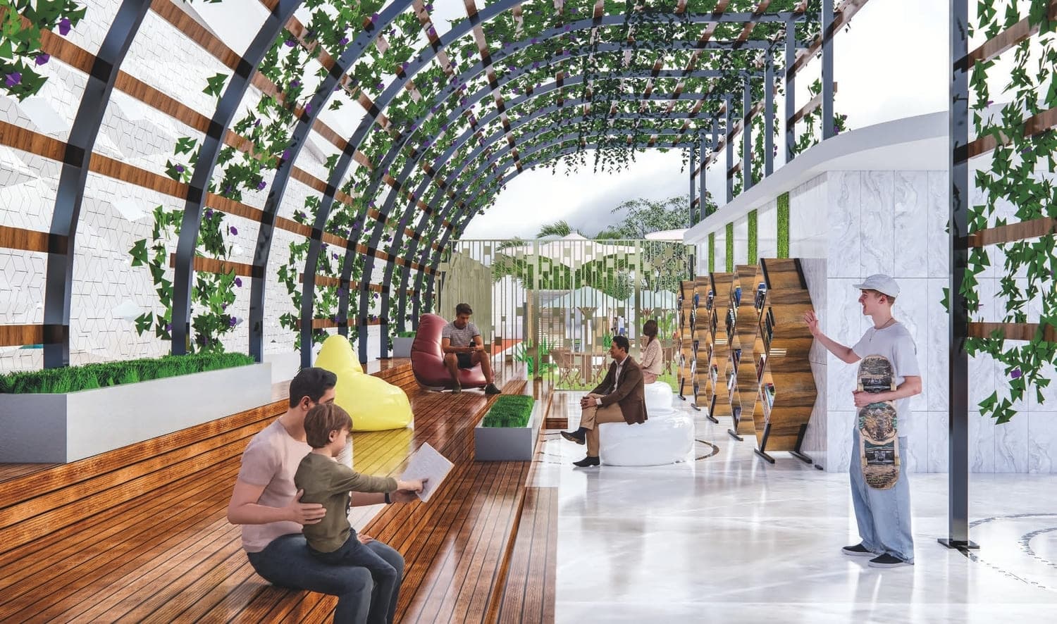 Roof Top Library