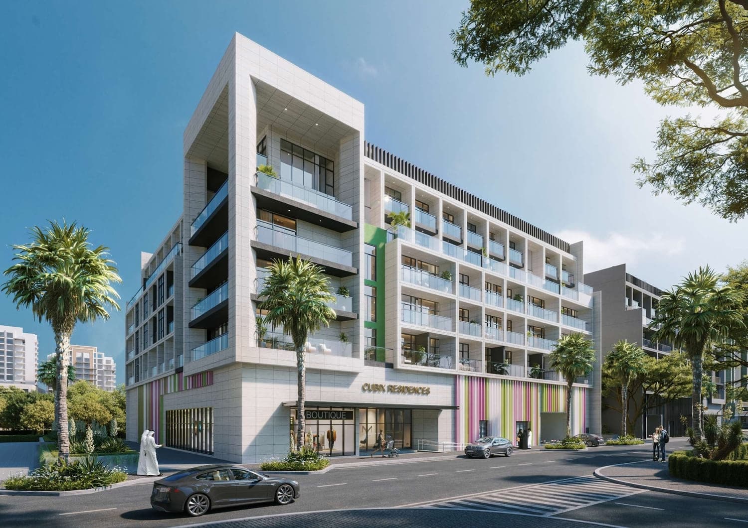 Cubix Residences architecture