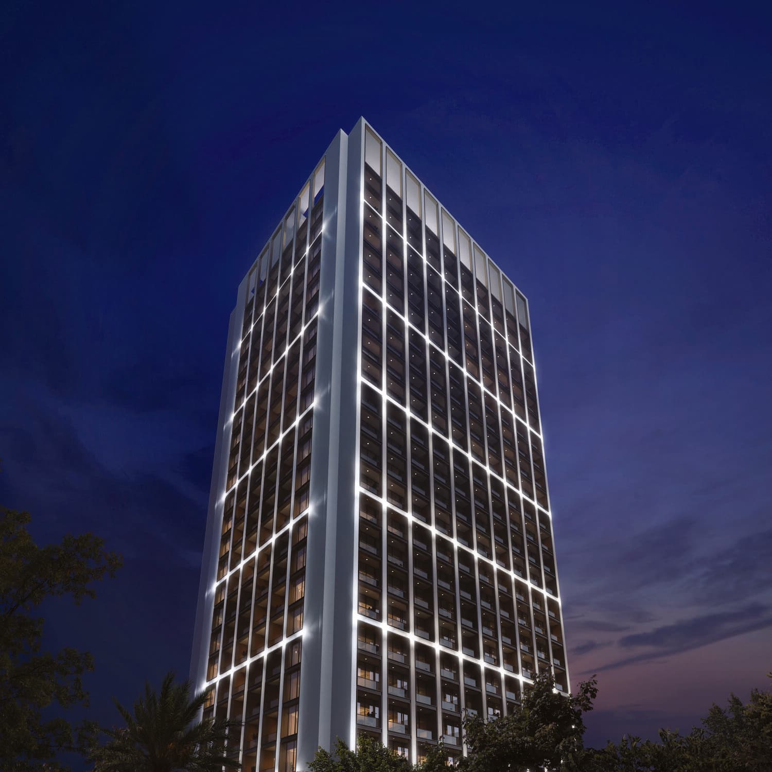Binghatti Moonlight architecture