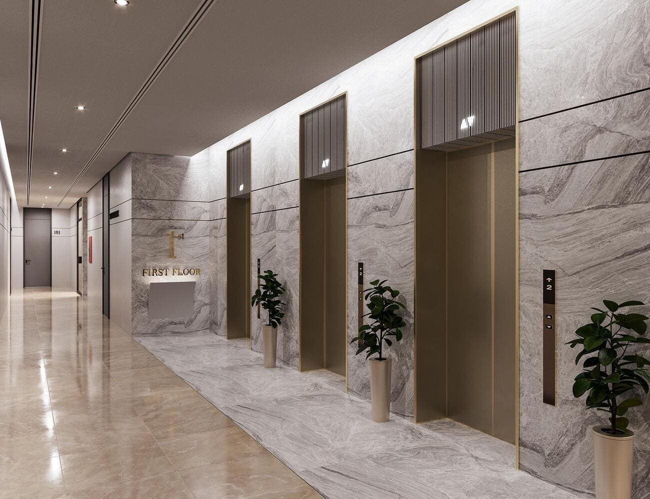 Palatium Residence lobby