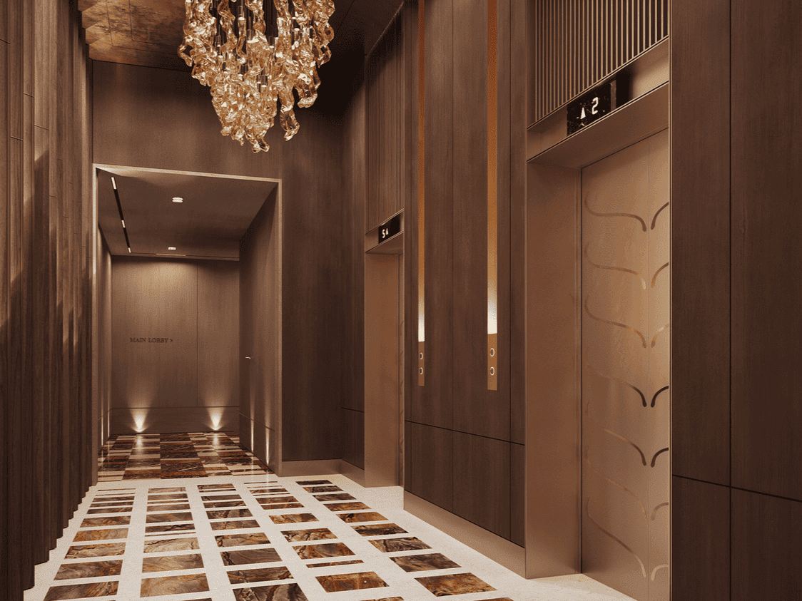 Treppan Serenique Residences lobby