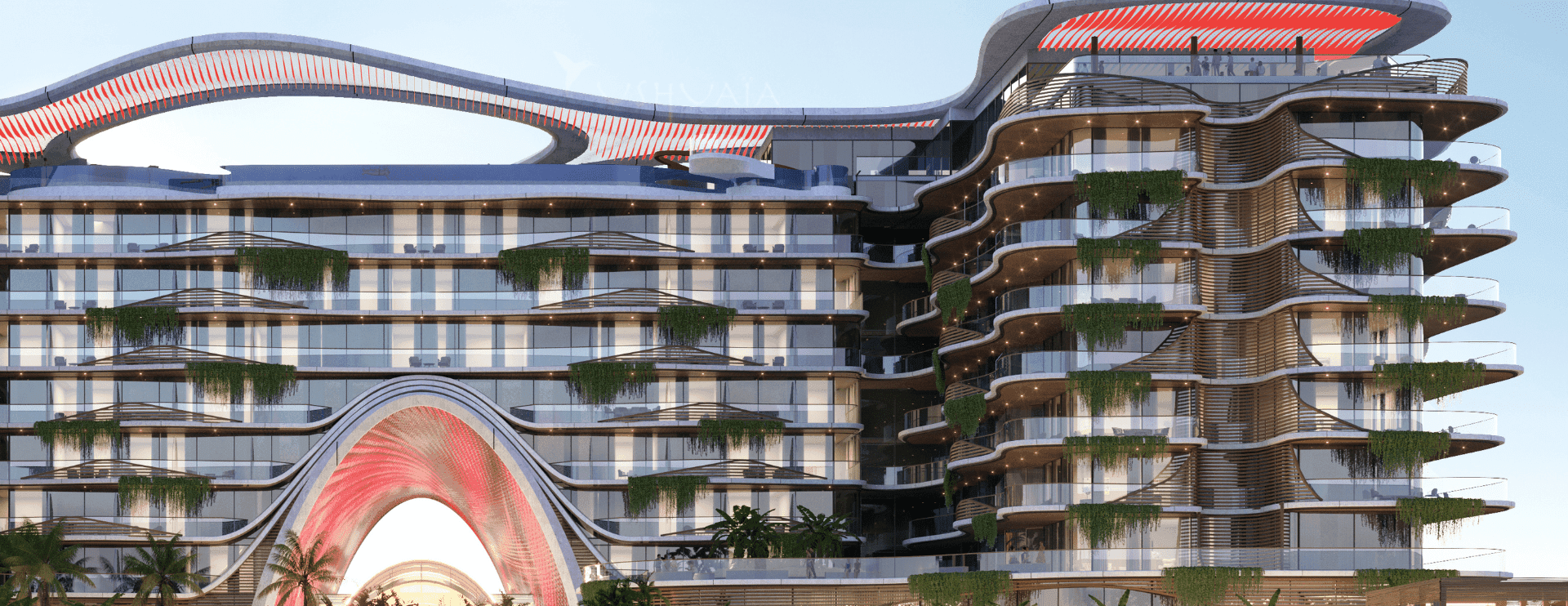 The Unexpected Al Marjan Island Hotel and Residence architecture