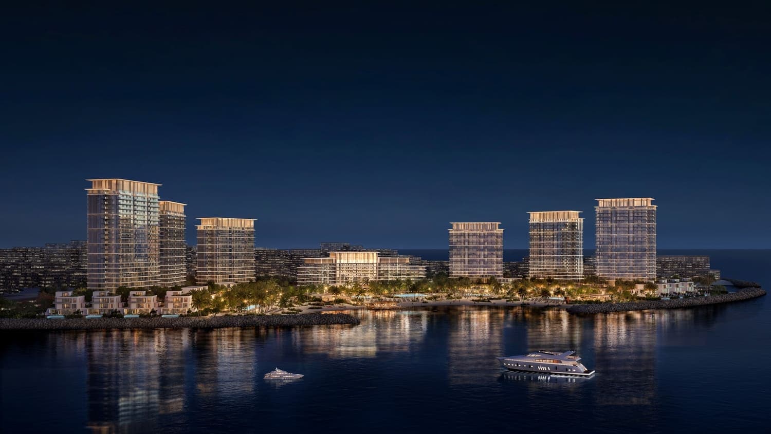 Address Residences Al Marjan Island architecture