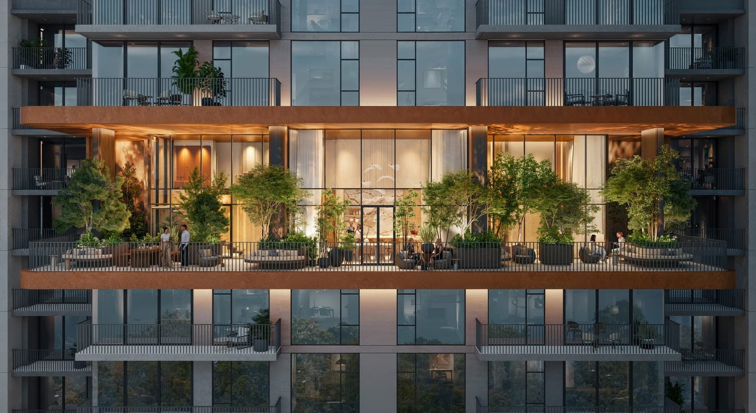 Ghaf Woods Distrikt architecture