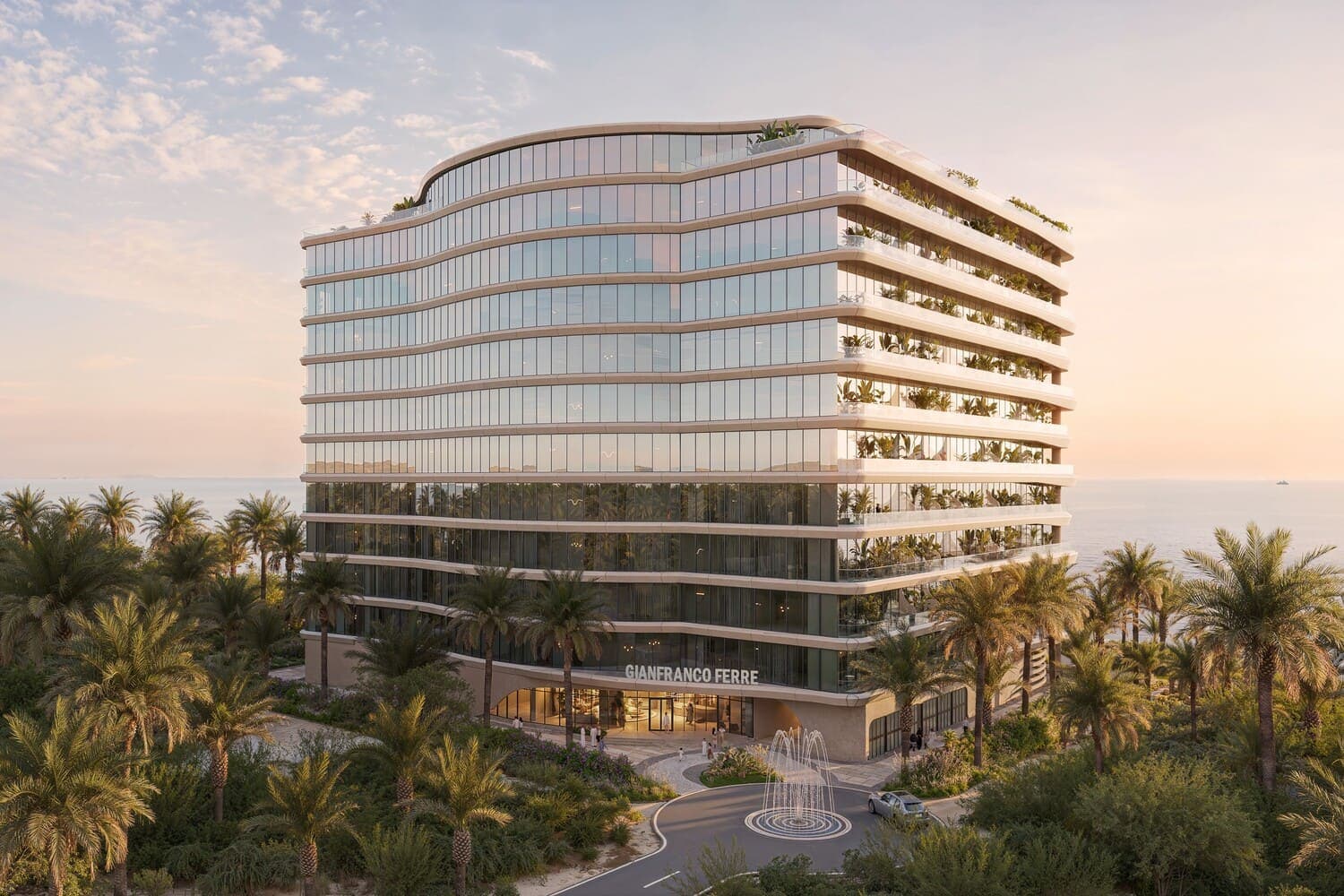 Gianfranco Ferre Residences architecture