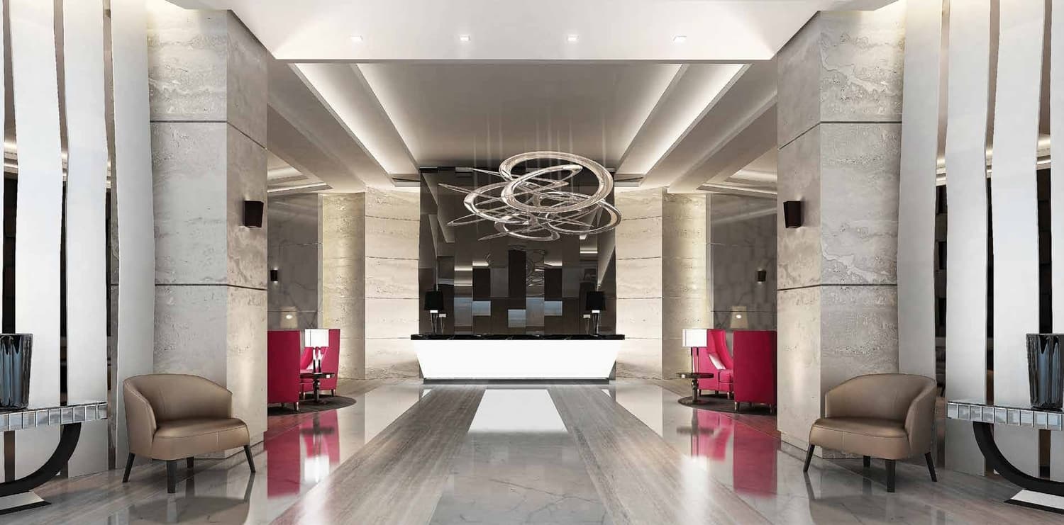 Avanti Tower lobby