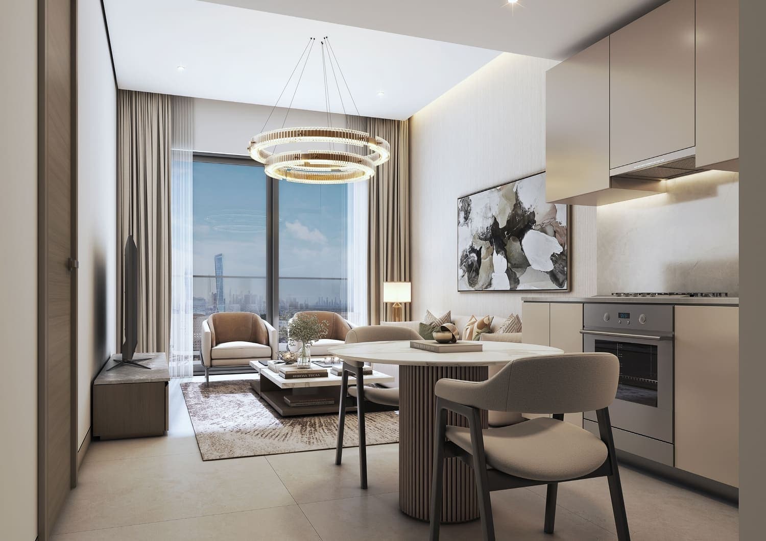 The Eden at Sobha Central interior