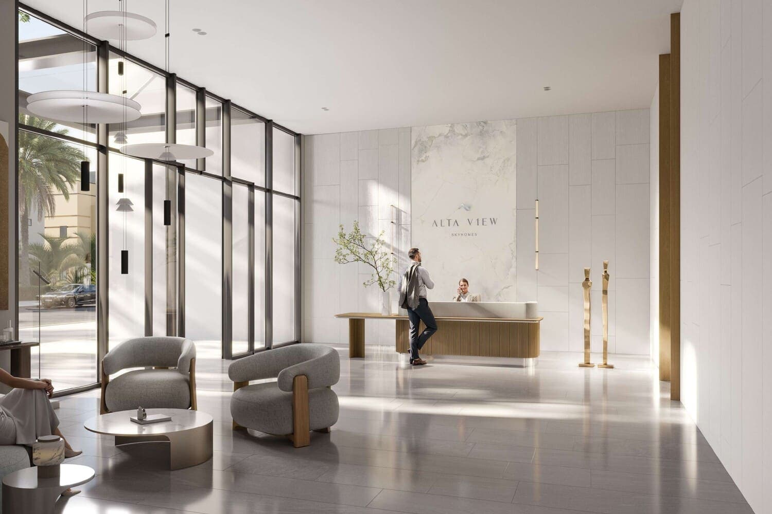 ALTA V1EW lobby