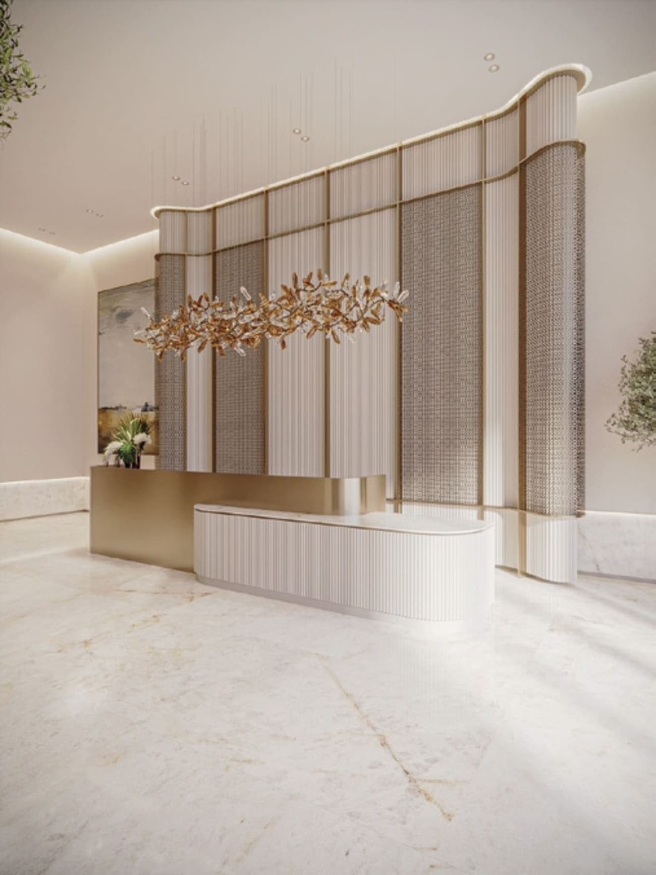 Floarea Oasis lobby