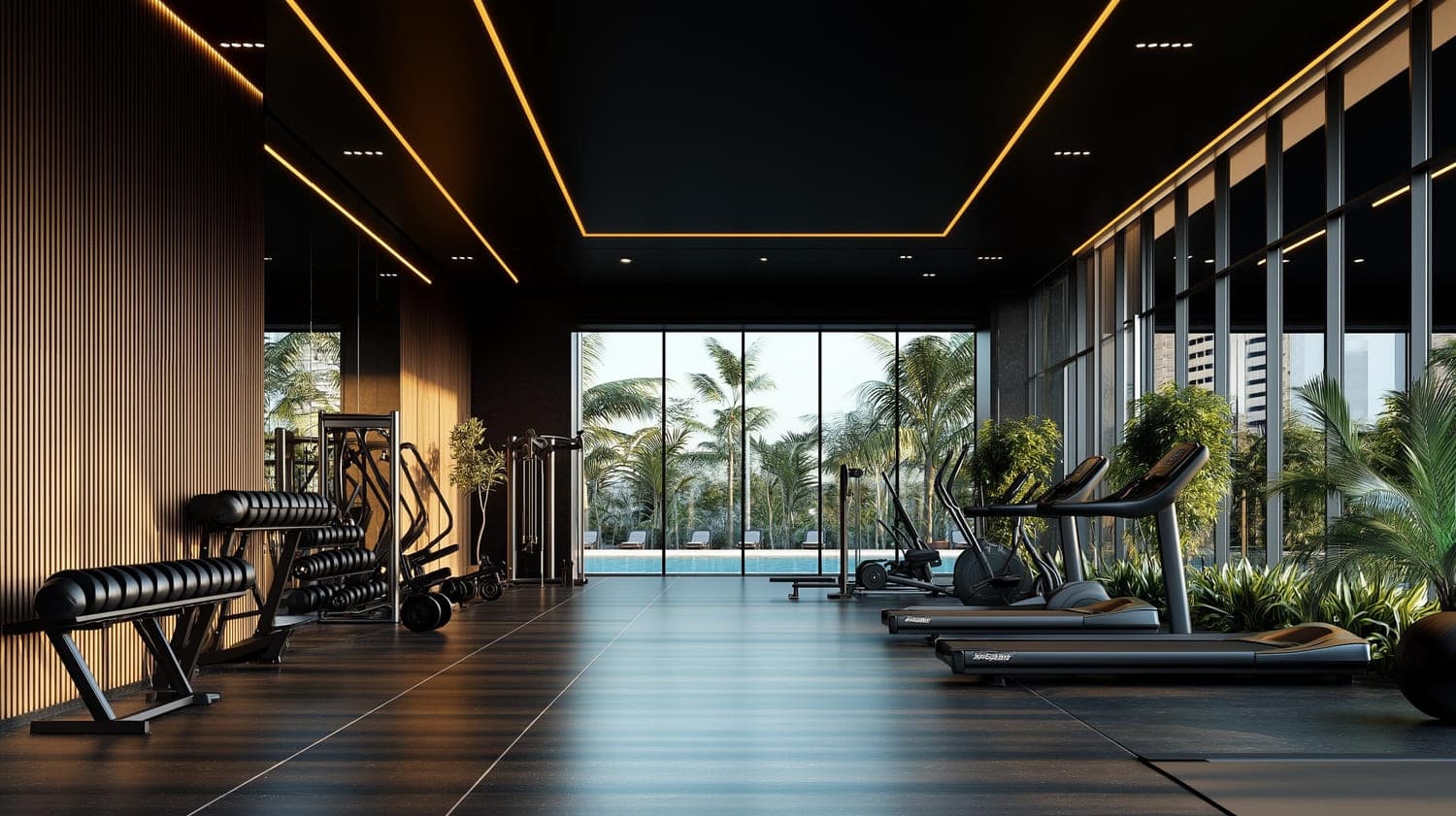 Indoor & Outdoor Gym