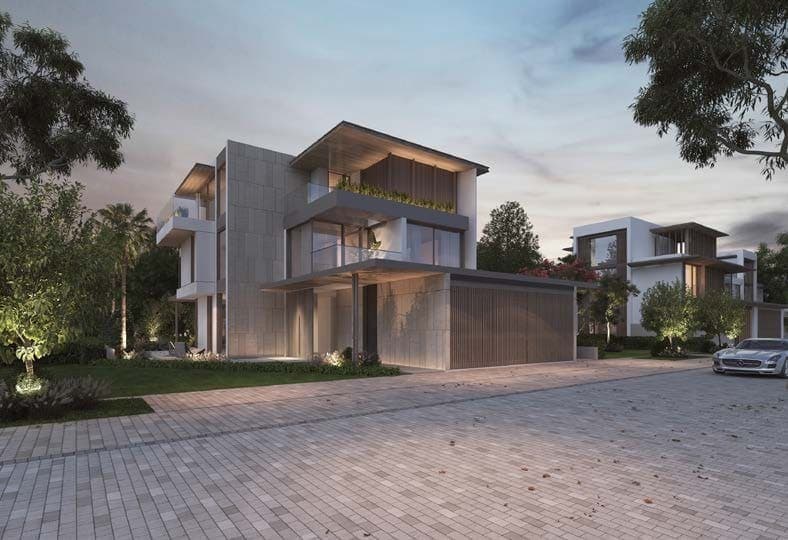 Nad Al Sheba Gardens architecture