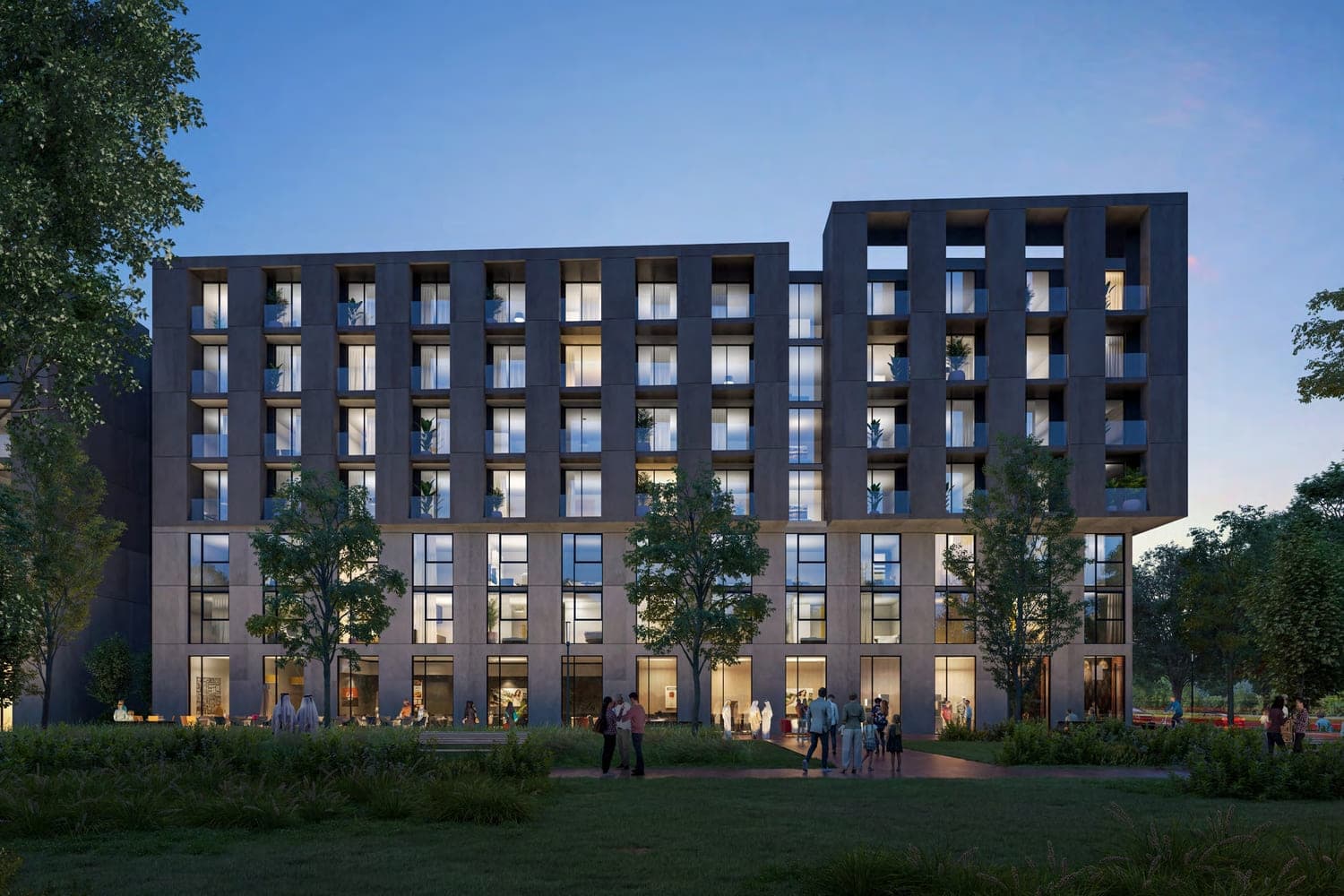 Tiraz Apartments architecture