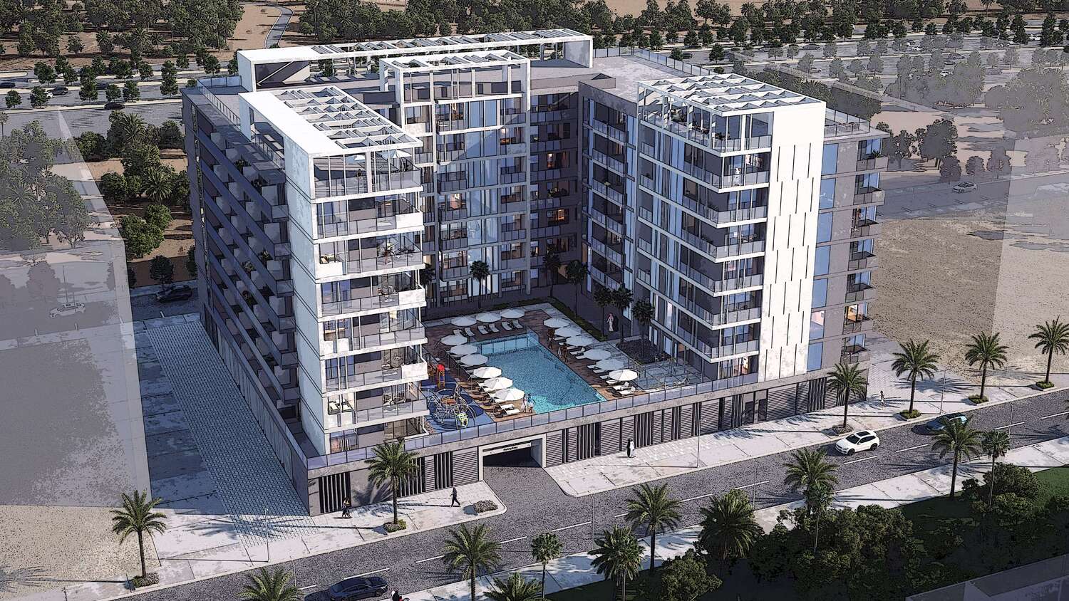 Millenium Talia Residences architecture