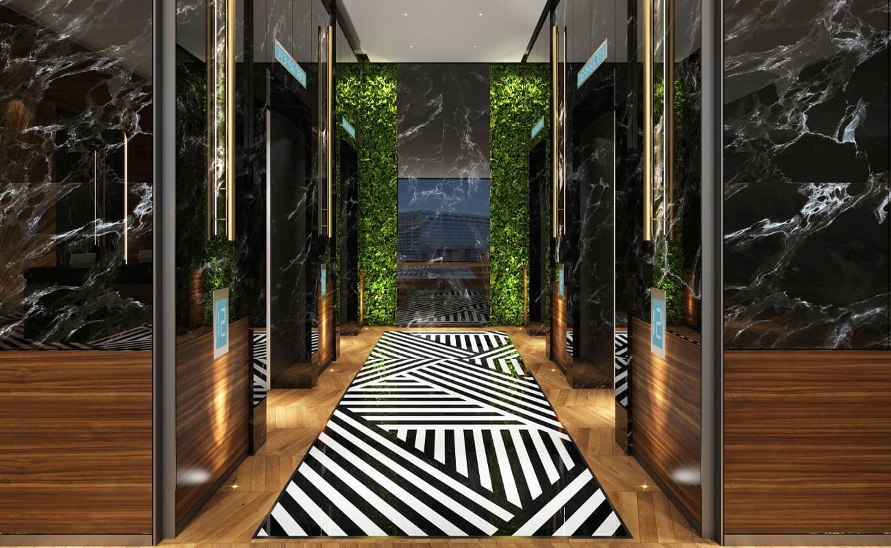 Nobles Tower lobby