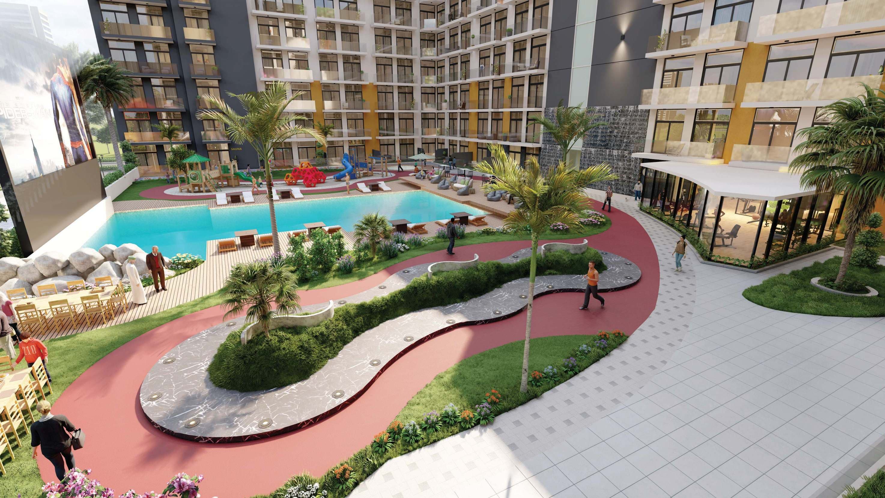 Resort Type Pool Area