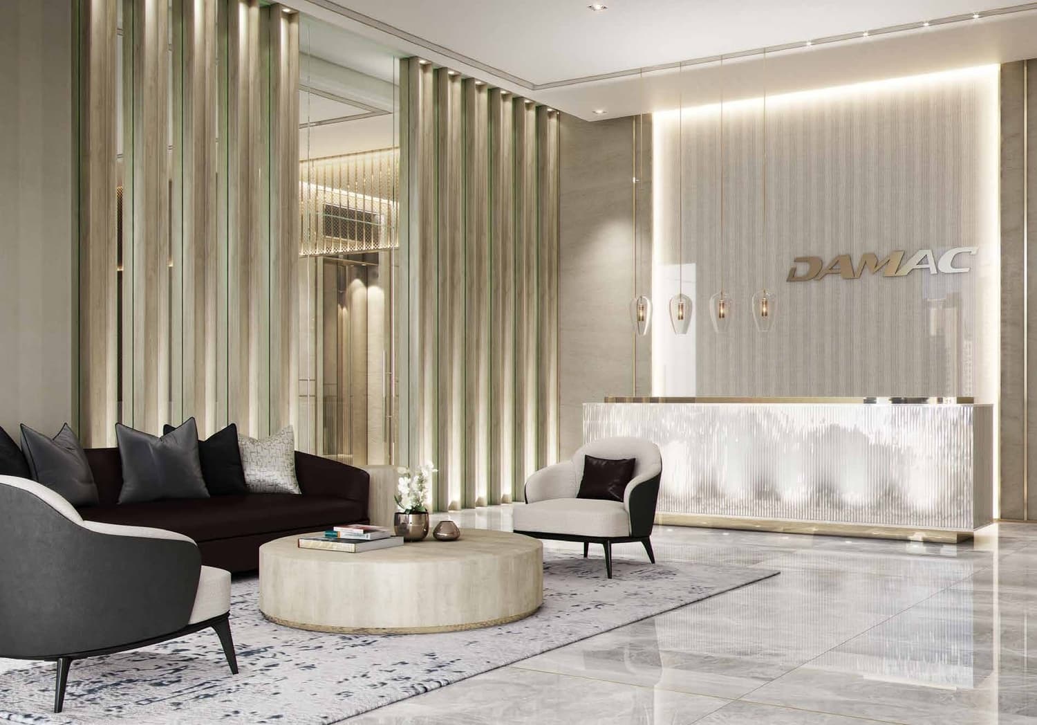Paramount Tower Hotel And Residences lobby