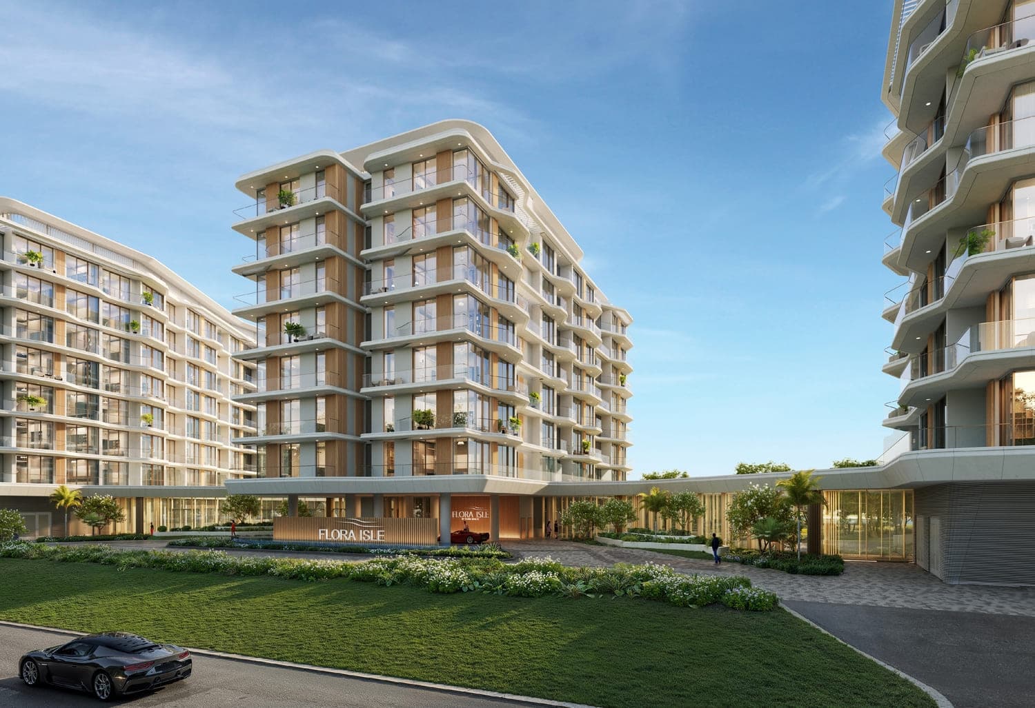 Flora Isle Beachfront Residences architecture
