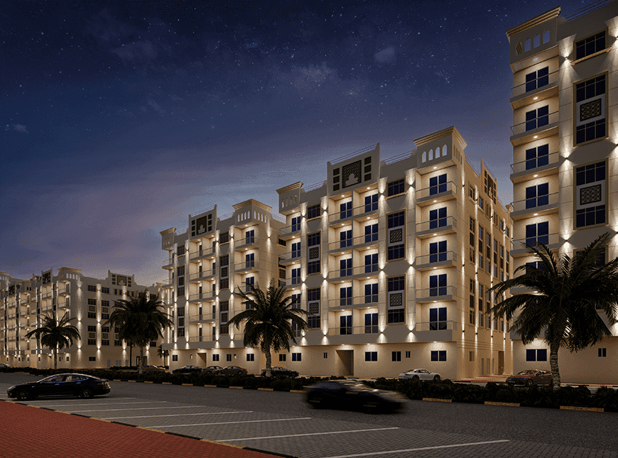 Al Ameera Village architecture