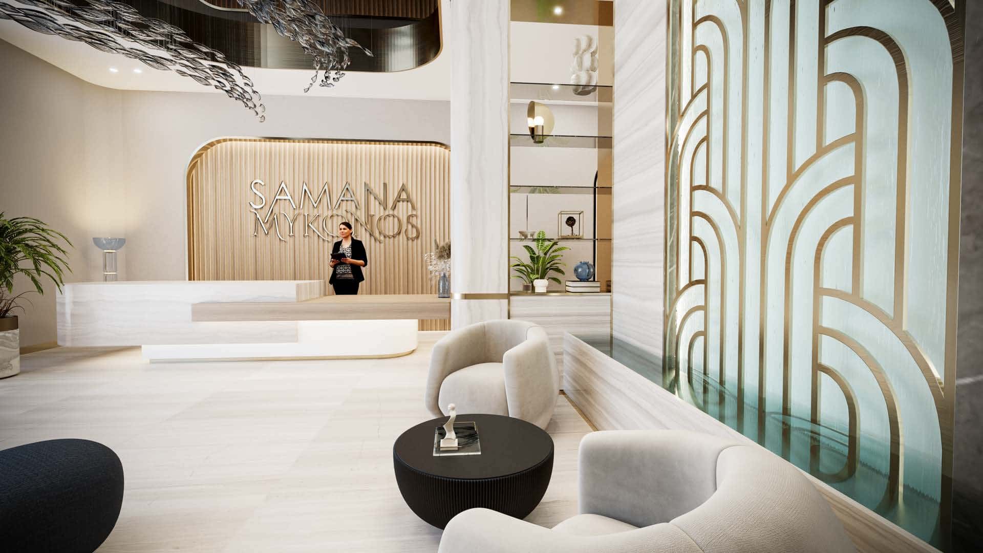 Samana Mykonos lobby