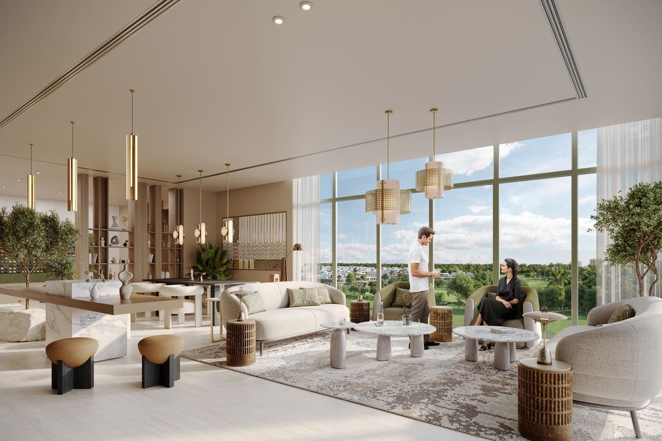 Golf Dale interior