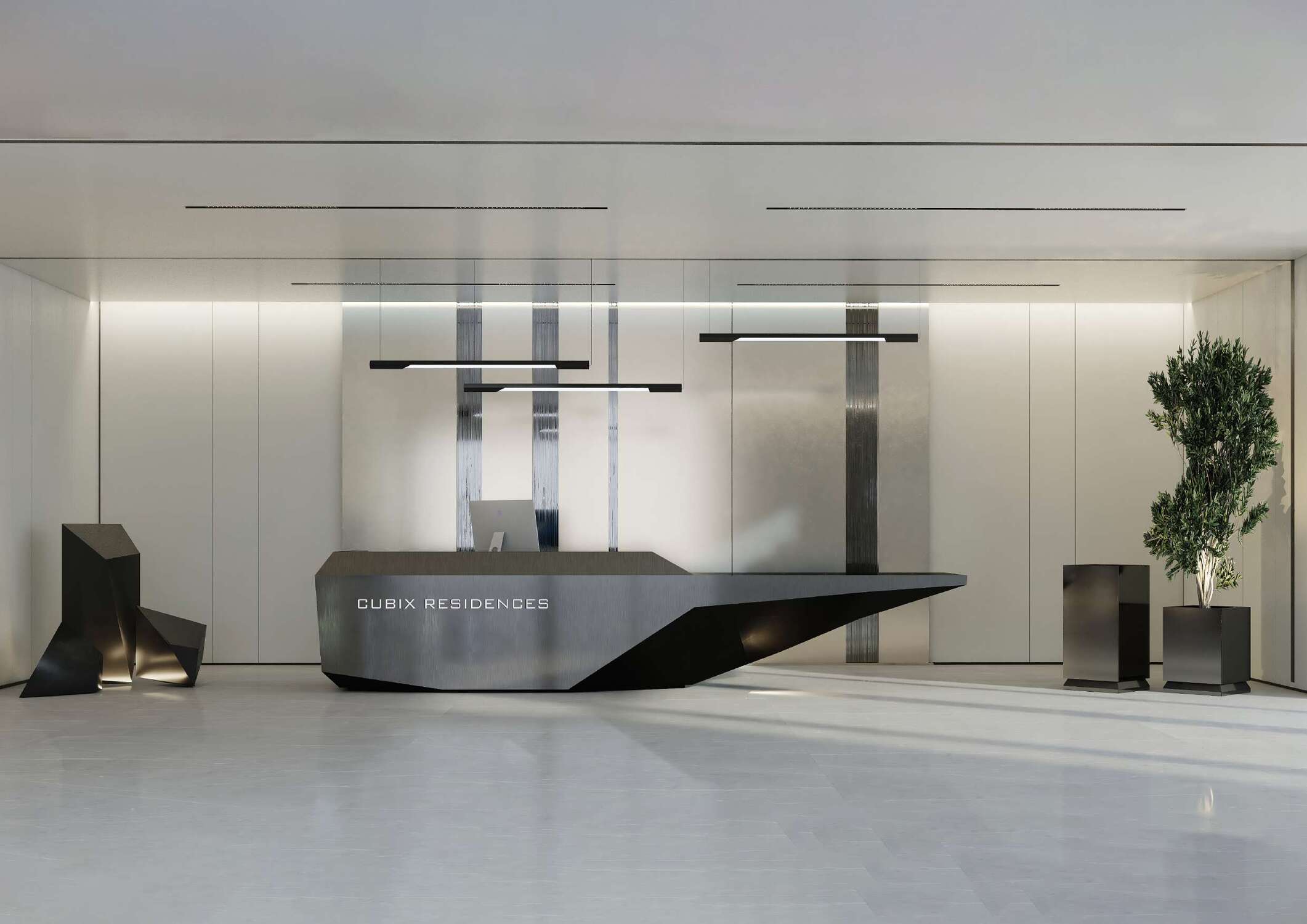 Cubix Residences lobby