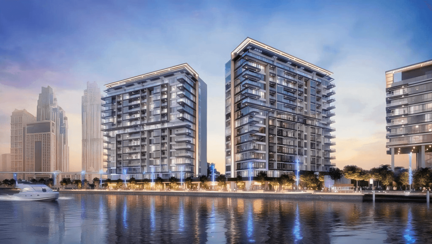 Canal Front Residences architecture