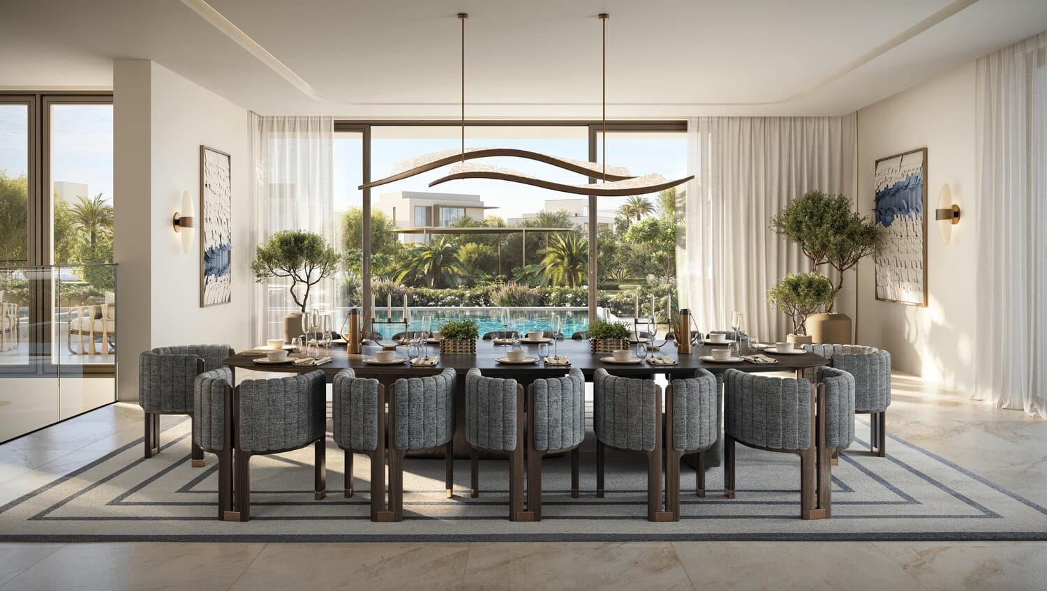 The Oasis Address interior