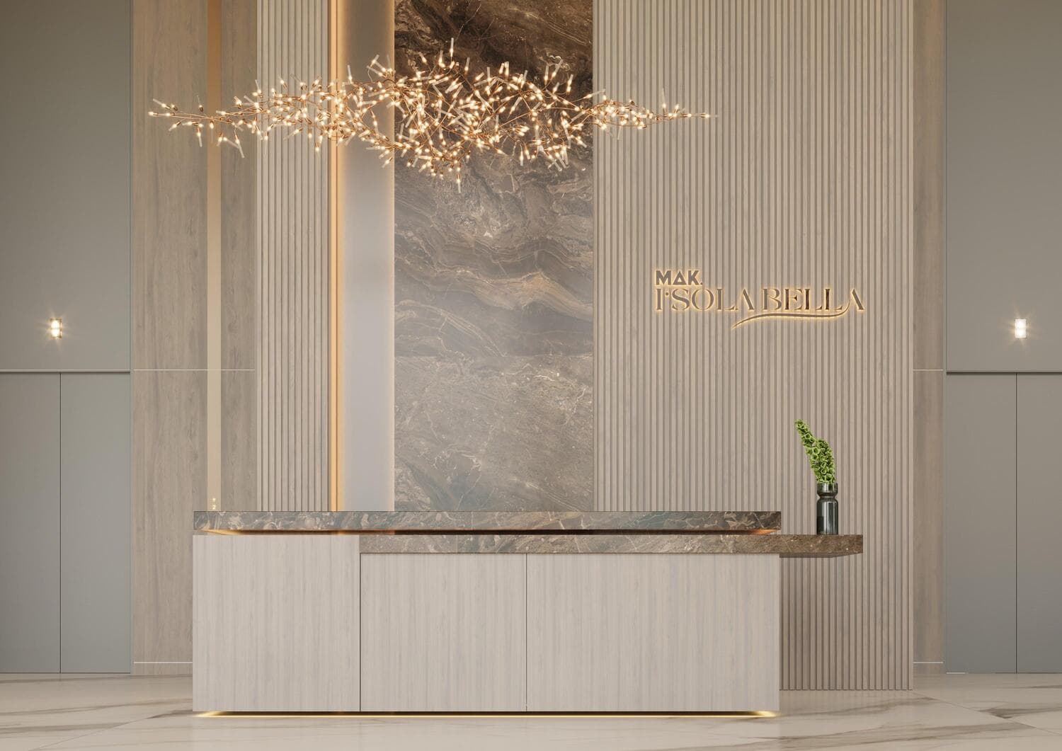 I'Sola Bella lobby