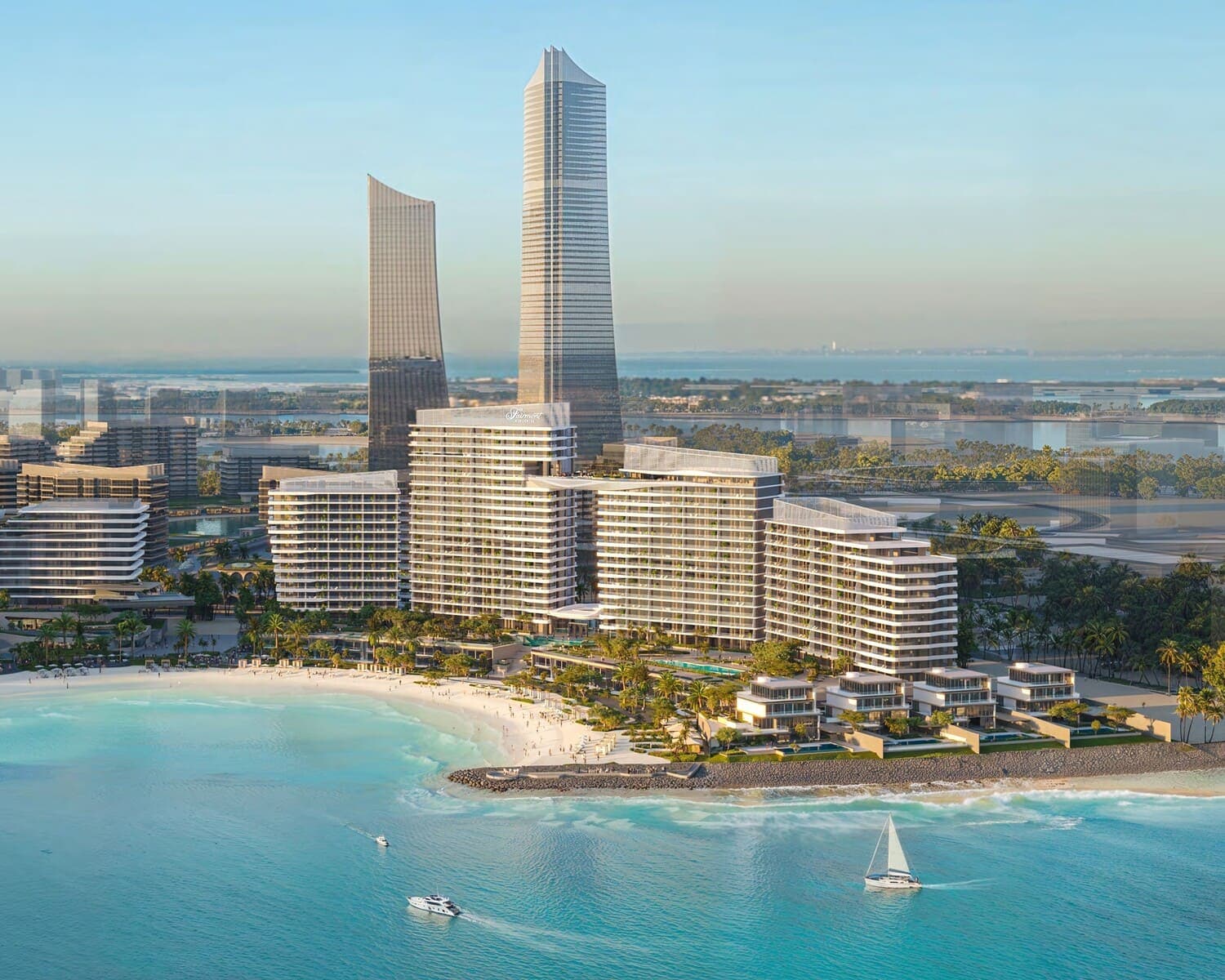Fairmont Residences Al Marjan Island architecture