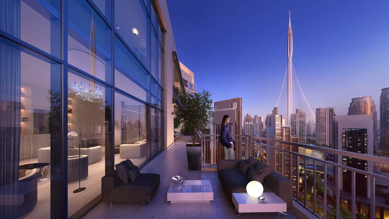 Creek Rise Tower 1 architecture